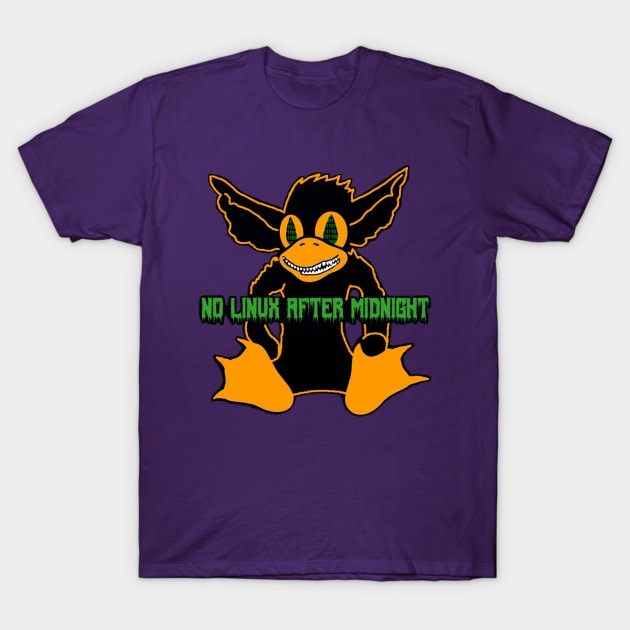 "Linux After Midnight" T-Shirt by TheOuterLinux